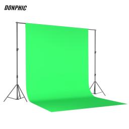 Photography Background Adjustable Green Screen Support Curtain Stand With Carry Bag Clamp For Studio
