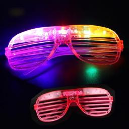 10/20/50 Pcs Glow In The Dark Party Glasses Light Up LED Glasses Neon Party Favors Sunglasses For Kids Adults Birthday Christmas