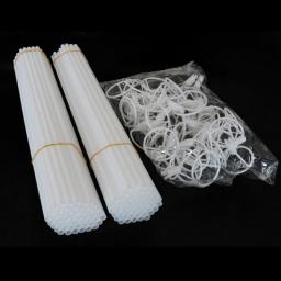 50pcs 40cm Wedding Birthday Party Foil Balloons Holder Sticks PVC Rods With Cup Party Decorations Accessories Party Supplies