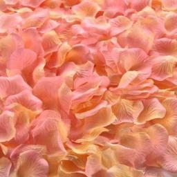 500/1000/3000pcs Artificial Silk Rose Petals Romantic Rose Flower Petals Valentine Day Wedding Flower Decoration Supplies 70Percent