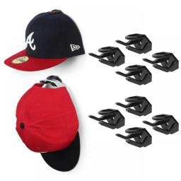 5/8pcs Hat Hooks For Wall Hat Rack For Baseball Caps Minimalist Hat Display Strong Hold Hat Hangers For Wall