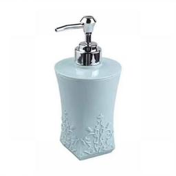 Bathroom Soap Dispenser Shampoo Body Wash Hair Conditioner Bottle Plastic   Carved  Storage Bottle Press Pump Sub Bottle 400ML
