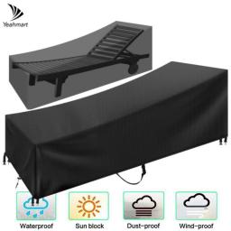 Patio Lounge Cover Waterproof Heavy Duty 210D Outdoor Lounge Chair Covers All Weather Protection Lounge Set All-Purpose Cover