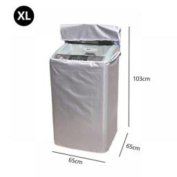 S/M/L/XL Washing Machine Cover Top Open Laundry Dryer Protect Cover Dustproof Waterproof Cover For Automatic Washing Machine