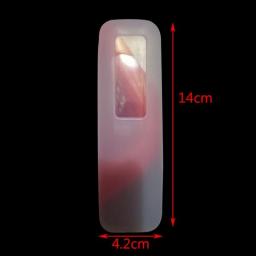 1pc Transparent Dust Protect Protective Storage Bag Portable Silicone Air Condition Control Case TV Remote Control Cover