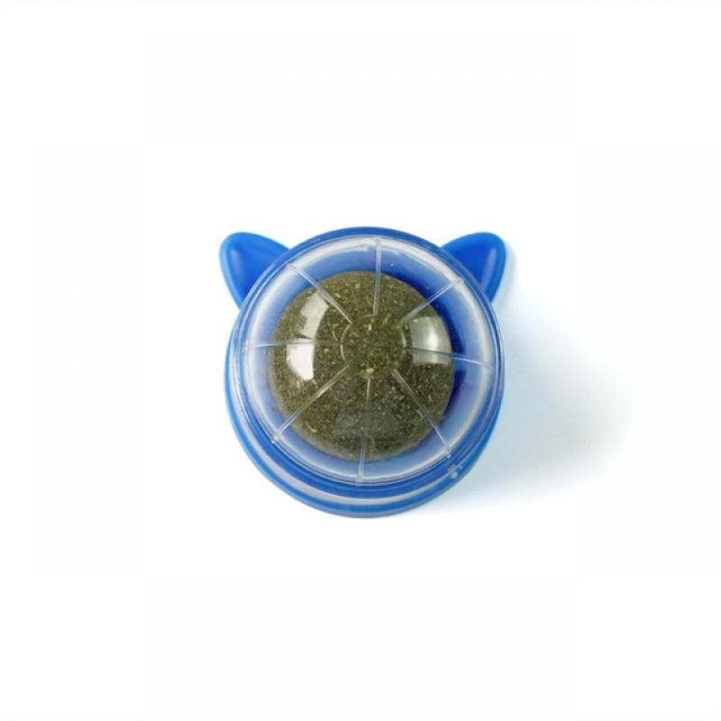 Cat Catnip Toy Mint Ball Clean Mouth Digestion Cat Licking Snacks Ball Catmint Candy Toys Kitten Cats Accessories Pet Supplies