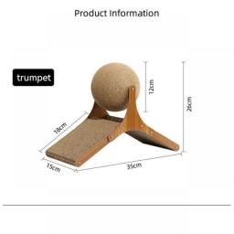 Cat Claw Plate Cat Toy Cat Claw Ball Arched Sisal Hemp Vertical Cat Claw Post Grinding Artifact Scratch Resista Cat Shelf