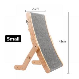 Cat Scratch Board Detachable Lounge Bed 3 In 1 Scratching Post For Cats Training Grinding Claw Toys Wooden Cat Scratcher Scraper