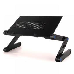 360 Adjustable Computer PC Desk Table Aluminum Portable Laptop Table Stand For Home Bed Office Laptop Holder With Mouse Pad