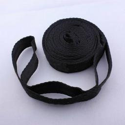 2Pcs Hammock Straps Special Reinforced Polyester Straps 5 Ring High Load-Bearing Barbed Black Outdoor Camping Hammock Straps