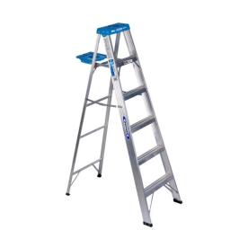 6' Type I Aluminum Step Ladder 366  Ladder  Folding Ladder
