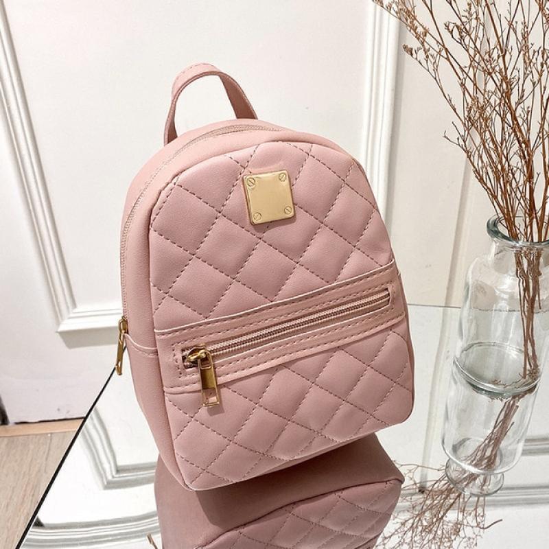 Mini PU Leather Women' Backpack Multi-Function Ladies Phone Pouch Pack Ladies School Backpack Shoulder Bags for Women mochilas