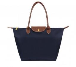 Women Nylon Handbags Waterproof And Single Shoulder Oxford Cloth Lady Folding Beach Pack Dumpling Packages Gift Shopping Gym Bag
