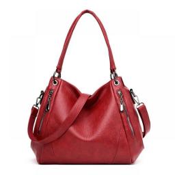 Shoulder Bags For Women Soft Leather Luxury Handbags Women Messenger Bags Designer Top-Handle Bag Female Retro Vintage Totes