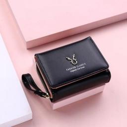2022 New Fashion Women's Wallet Short Women Coin Purse Wallets For Woman Card Holder Small Ladies Wallet Female Hasp Mini Clutch