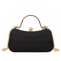 New Arrival Trend Evening Clutch Bags Women Shinny Clutches Purse Crystal Wedding Exquisite Chain Shoulder Handbags