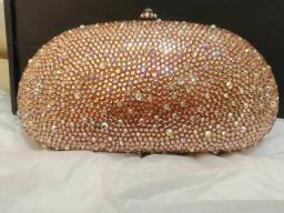 XIYUAN Lady AB Silver Shinny Crystal Evening Bags For Women Wedding Party Stones Gold Clutch Bag Purse Rhinestone Clutches Bags