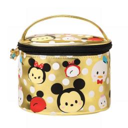 Disney PU Waterproof Makeup Bags Anime Mickey Mouse Donald Duck Pattern Travel Cosmetics Storage Bags For Women Handbag