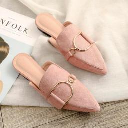 Flat Shoes Women Spring/autumn Chaussures Plates Outdoor Mules Shoes Zapatos Planos De Mujer Casual Sapatilha Feminina Moccasins