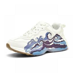 Luxury Thick Women Mens Designer Vulcanized Chunky Casual Shoes Brand White Platform Girls Boys Tennis Origina Footwear Sneakers