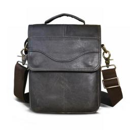 Quality Original Leather Male Casual Shoulder Messenger Bag Cowhide Fashion Cross-body Bag 8
