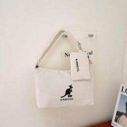 New Kangol New Trend Kangaroo Student Female Small Bag Fashion Printed Crossbody Bag Male Simple Elegant Shoulder Bag
