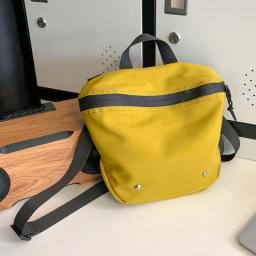 Korean Casual Schoolbag Messenger Bag Waterproof Nylon Shoulder Bag Simple Student Crossbody Bag Satchel Bags Postman Bag