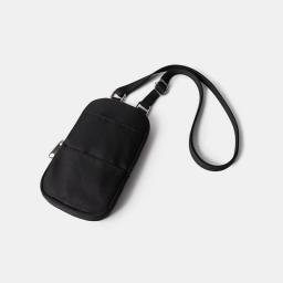 Men's Mobile Phone Bag New Tide Brand Vertical Casual Fashion Shoulder Bag Wild Waterproof Nylon Pouch