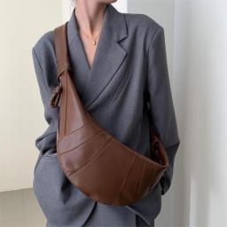 Genuine Leather Bag Lemaire Croissant Dumpling Bag Designer Knotted Claw Bag Crossbody Cattle Leather Bag
