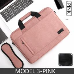 Laptop Bags Sleeve Case Shoulder HandBag Notebook Pouch Briefcases For 13 14 15 15.6 17 Inch Macbook Air Pro HP Huawei Asus Dell