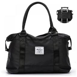 Travel Duffel Bag, Sports Tote Gym Bag, Shoulder Weekender Overnight Bag For Women