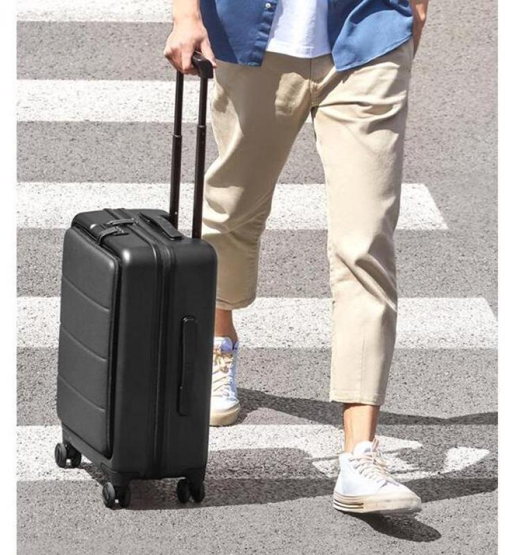 TRAVEL TALE 20" Inch Men Carry On Laptop Small Travel Suitcase Cabin Trolley Case Luggage Box Pure PC