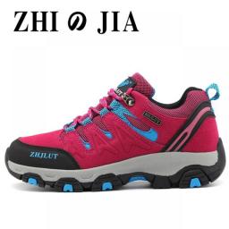 Autumn And Winter Couple Sports Shoes Outdoor Training Shoes Hiking Men's Shoes Camping Women's Shoes Non-slip Wear-resistant
