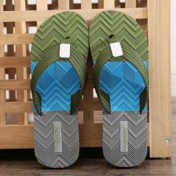 Summer Men Slippers Beach Flip Flops Shoes 2023 Outdoor Male Slippers Fashion Flat Shoes Non-slip Indoor Slides Sandalias