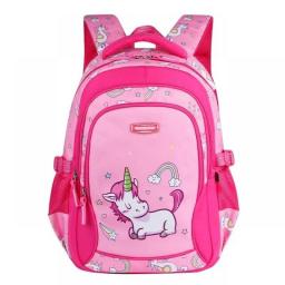 Pink School Backpack For Children Schoolbag Cute Anime Backpack Kids School Bags For Teenage Girls Mochila Escolar Infantil