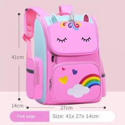 Children Backpack Cute Backpack Space Cartoon Portable Backpacks Available For Primary Girls And Boys