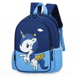 New Unicorn Backpack For Girls Cartoon Pink Princess School Bags Kids Satchels Kindergarten Bookbag Mochila Infantil Escolar