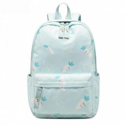 Mori Department Leisure Backpack Middle School Bag Large Capacity Female Embroidery Printed Polyester Waterproof Backpack
