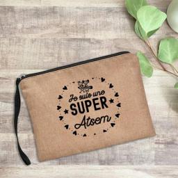 Super Atsem Printed Cosmetic Bags Bachelorette Party Makeup Bag Toiletries Organizer Pouch Purses Super Atsem School Bags Gifts