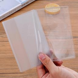 Transparent PVC Passport Protector Cover Travel ID Card Holder Document Cover Waterproof Passport Bag Pouch Travel Accessories