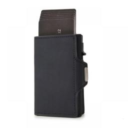 Rfid Carbon Fiber Card Holder Men Wallets Slim Thin Coin Pocket Id Bank Credit Cardholder Case Aluminum Minimalist Smart Wallet