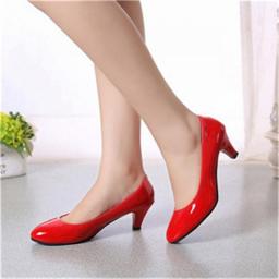 Female Pumps Nude Shallow Mouth Women Shoes Fashion Office Work Wedding Party Shoes Ladies Low Heel Shoes Woman Autumn