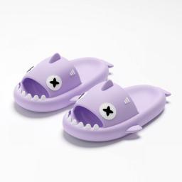 Feslishoet New EVA Summer Women Slippers Cute Catroon Shark Shape Slides Outdoor Cloud Soft Home Bathroom Sandals