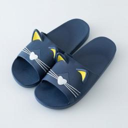 Bathroom Couples Home Wearing Lovely Summer Indoor Parent- Child Female Children Slippers Flat Adult PVC