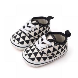 0-18 Months Baby Casual Shoes Newborn Baby Girl Shoes Soft Sole Indoor Pre Walking Shoes For Baby Boy Checker Baby Shoes