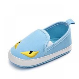 Cartoon Characters Canvas Soft Sole Baby Shoes Moccasins Newborn Girls Boys First Walkers Non-slip Toddlers Sneakers Crib Shoes