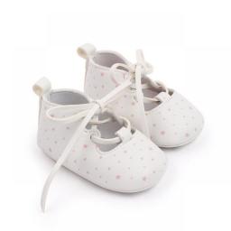 Newborn Baby Girl Shoes Pu Leather Casual Shoes For Baby Girls Fashion Lace Up Toddler Girl Shoes Zapatillas Bebe
