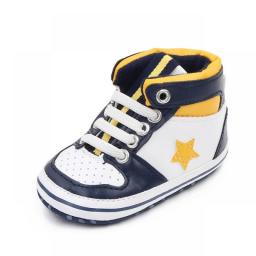 Baby Shoes Pu Leather Baby Boy Shoes Newborn Sports Sneakers For Baby Boys Girls Toddler Infant Soft Anti-slip Shoes