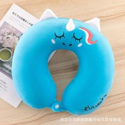 U-shaped Pillow For Newborn Infant Soft Memory Foam Protect Neck Pillow Children/Adults Car Travel Stuffed Pillow Baby Bedding