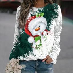 Fashion Clothing Women Long Sleeve Sweatshirt Christmas Present Ragdoll 3d Print Female Loose O-neck Top Pullover Sportswear